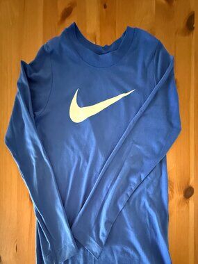 Nike Primary Boys L/S Tee Blue
